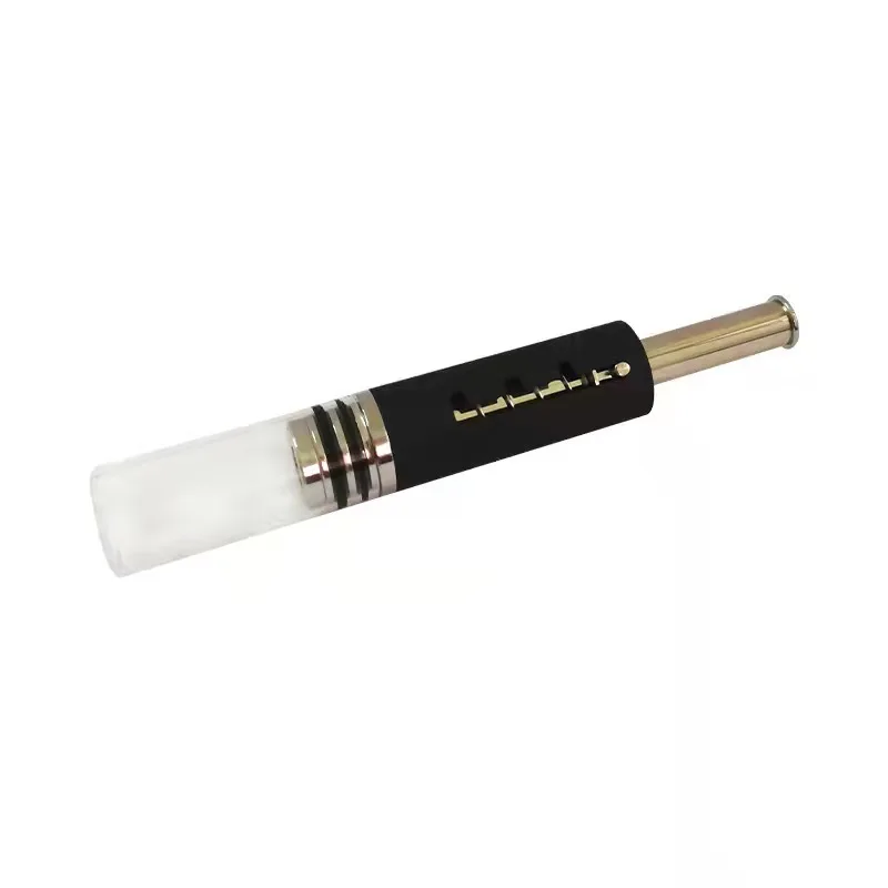 0147   Pipa Pipe Retractable Tobacco Pipe Piston Type Glass Pipe  Filter suction nozzle Multiple color options