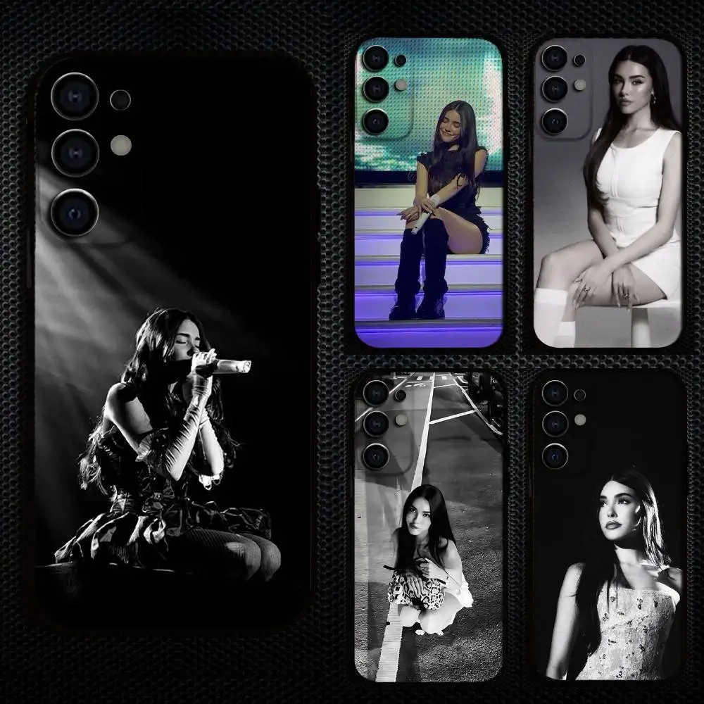 

M-Madison B-Beer Singer Phone Case For Samsung S25,S24,S21,S22,S23,S30,Ultra,S20,Plus,Fe,Lite,Note,10,9,5G Black Cover