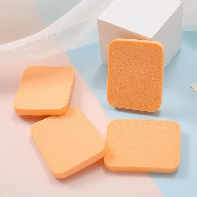 2 pçs conjunto de sopro profissional almofada cosmética puff corretivo fundação detalhe puff maquiagem esponja ferramenta beleza