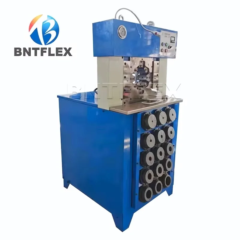 1/4" Up To 3" Hot Sale 3'' Hydraulic Hose Crimping Machine / Rubber Pipe Making Machinery /Hose Pressing Machine Crimper - Image 2