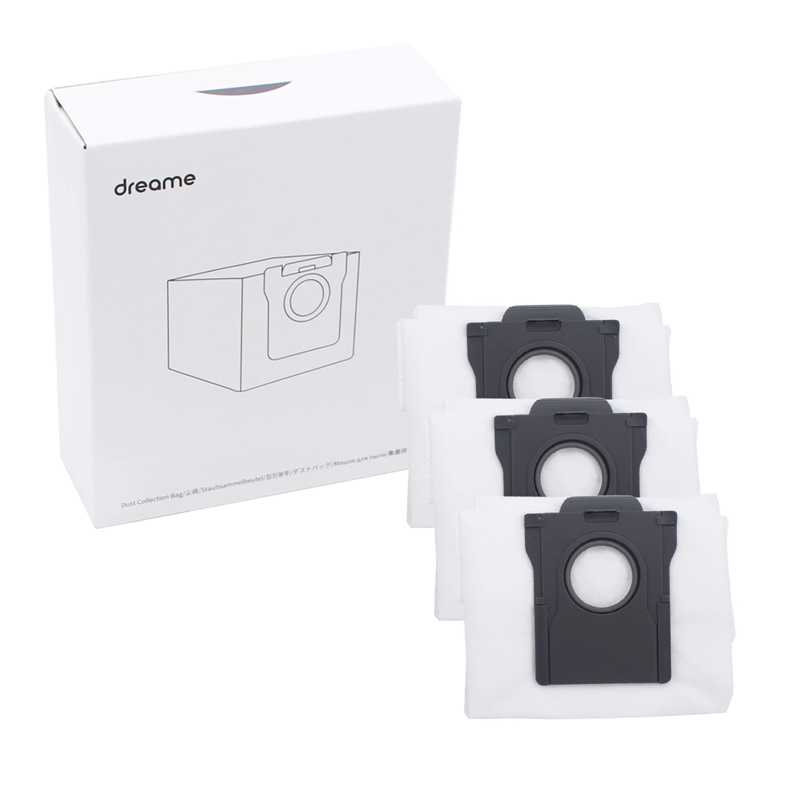 Dreame X40 Ultra Robot Vacuum Accessory Kit: Brushes, Filters, Dust Bags & Mops 6