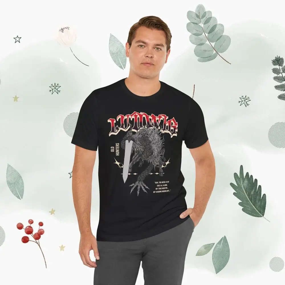 Ludwig The Accursed, Bloodborne T-shirt, From Software,Old Blood, the Holy Blade