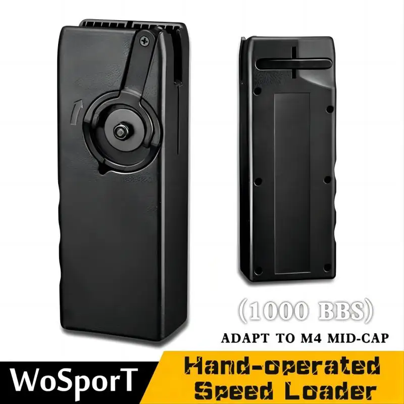 Cargador airsoft M4 MID-CAP silencioso alta capacidad