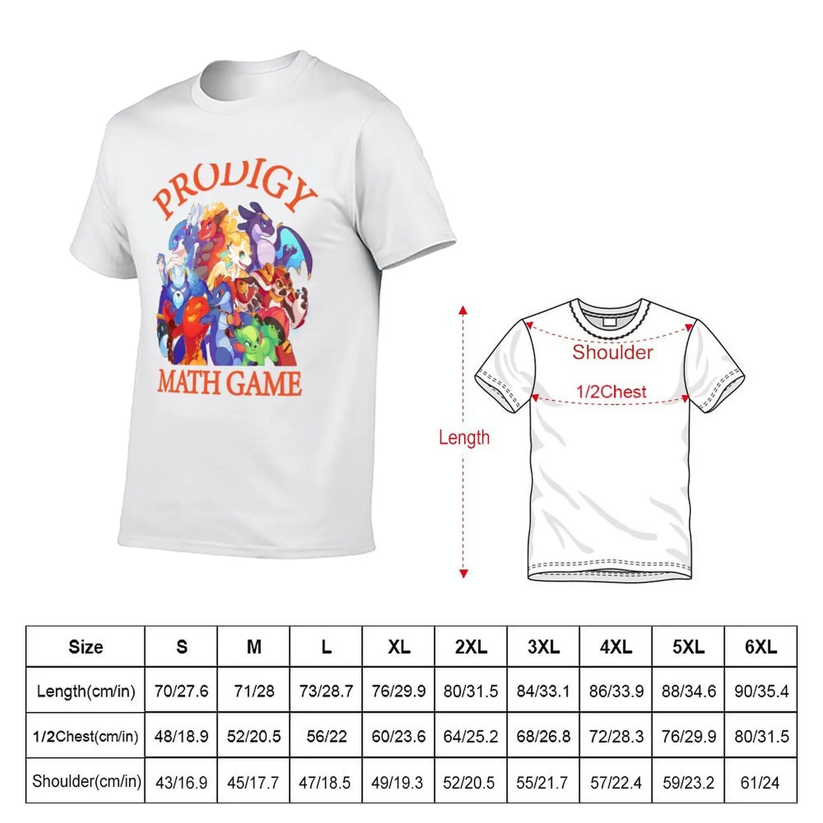 Prodigy Math Game Math Gaming Cool Gift For Kids T-Shirt vintage graphic tee oversizeds plus size men clothing