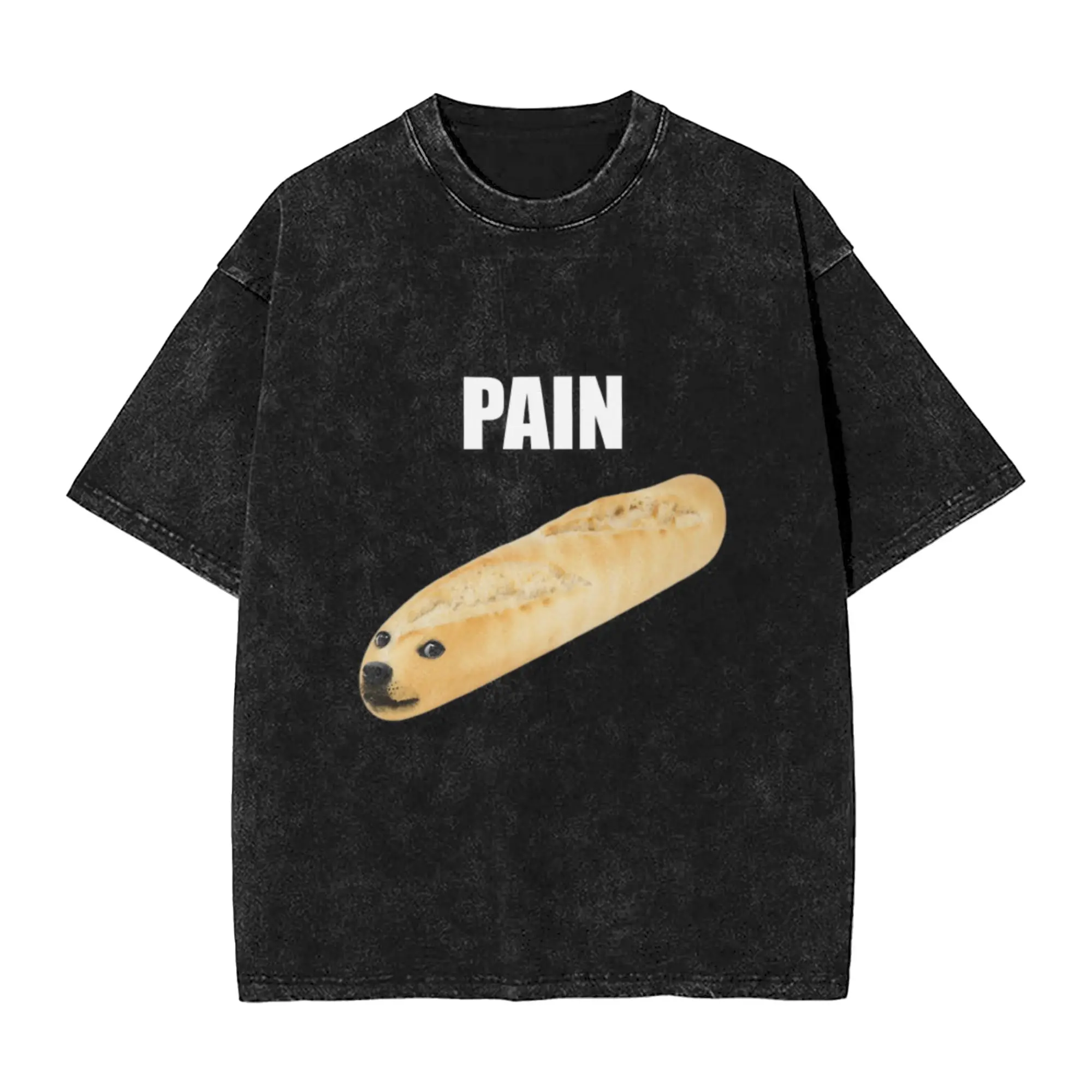 Doge Pain Meme Classic Chic A Vintage Oversized Cotton Unisex T-Shirts