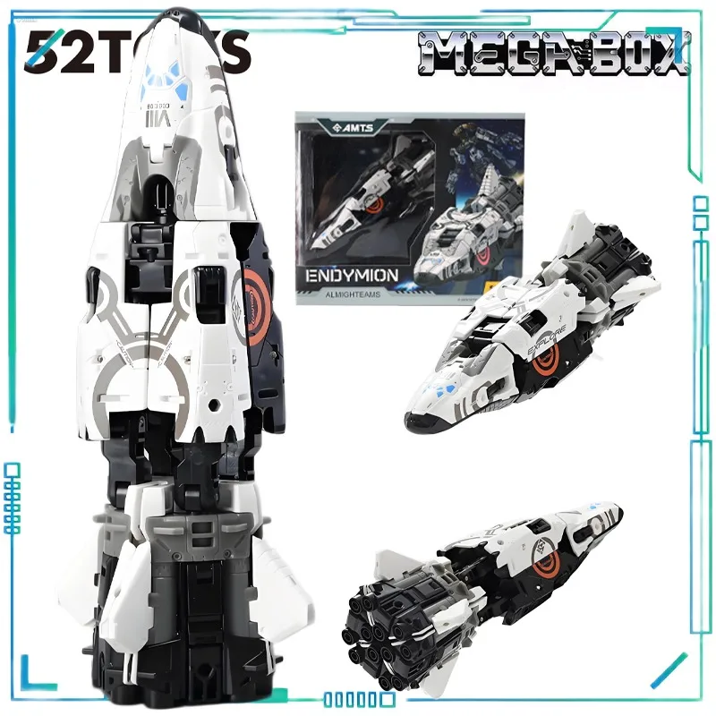 52 JUGUETES Serie MEGABOX genuina All Rounder Team AMTS MB-24 Hunter y MB-25 Pastor Productos Mecha de plástico Colección de regalos para niños