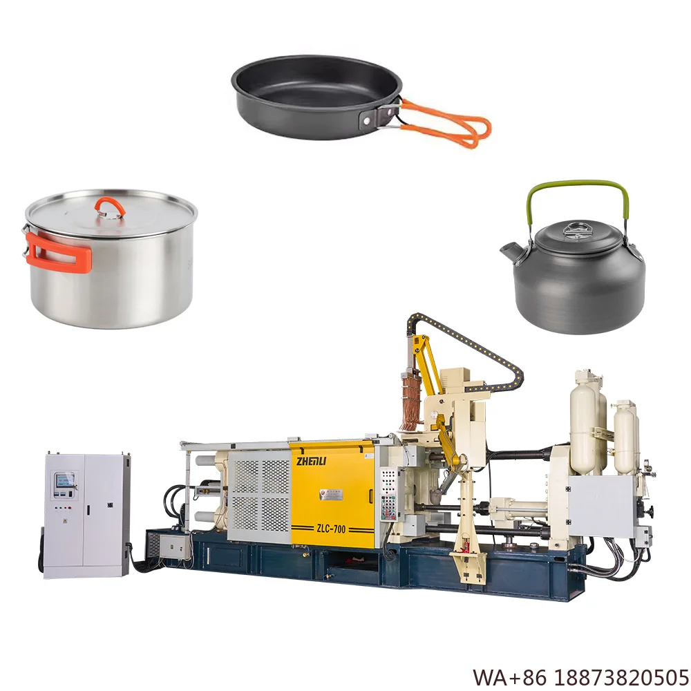 آلة الألومنيوم 700T الضغط الأفقي تجهيزات المطابخ الخارجية آلة الصب الغرفة الباردة يموت الصب #2