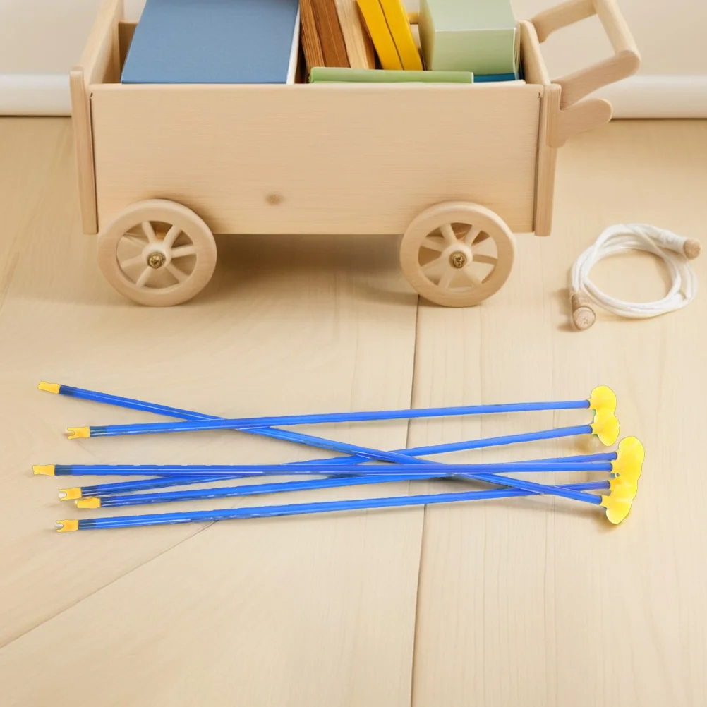 20 flechas de plástico para niños de 42 cm con ventosas, diseño ligero y seguro para actividades imaginativas en grupo de juegos, cumpleaños