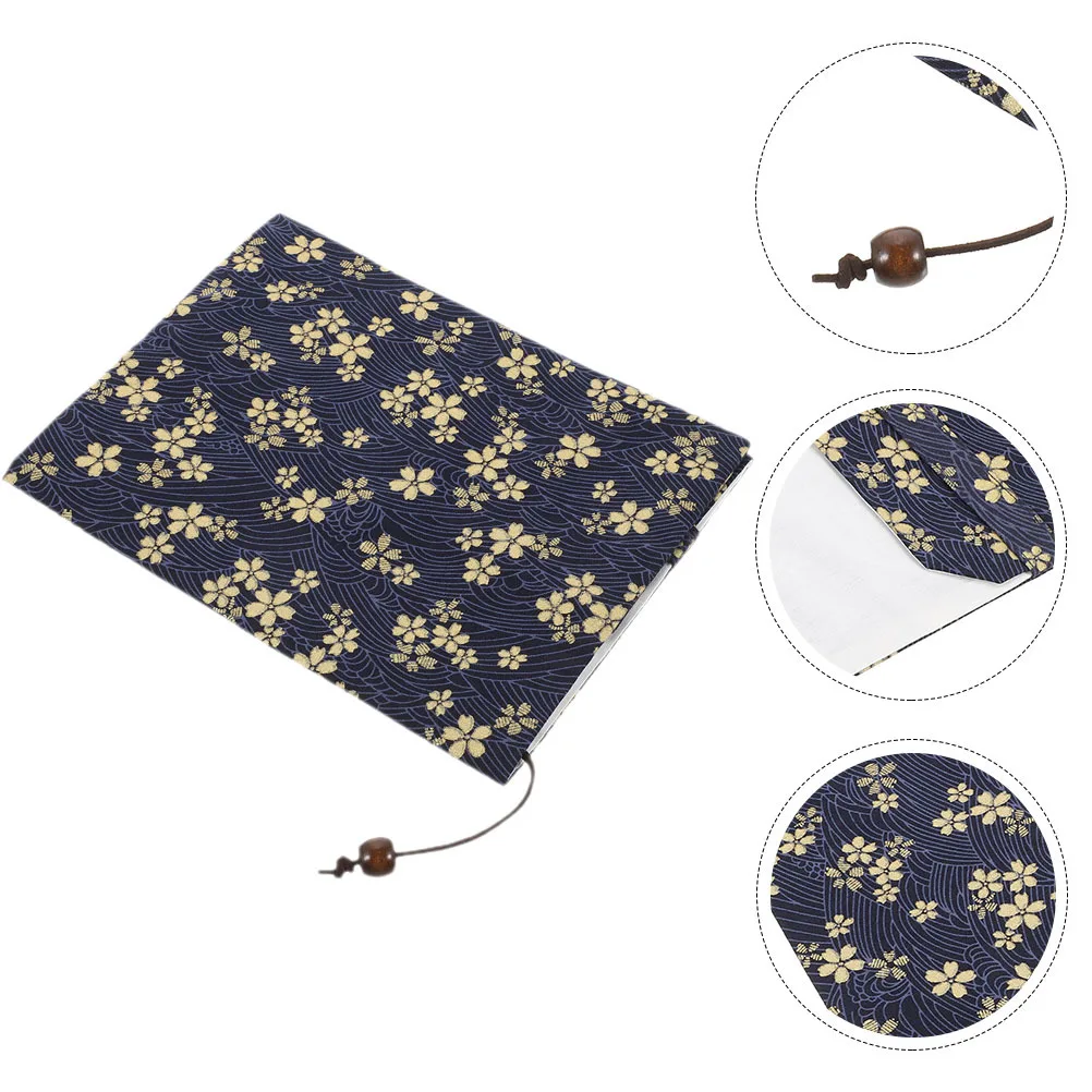 

Premium Fabric Sleeve Cover Protector For Hardcover Diary Composition Scrapbook Decorative Reusable Book Covers School Students