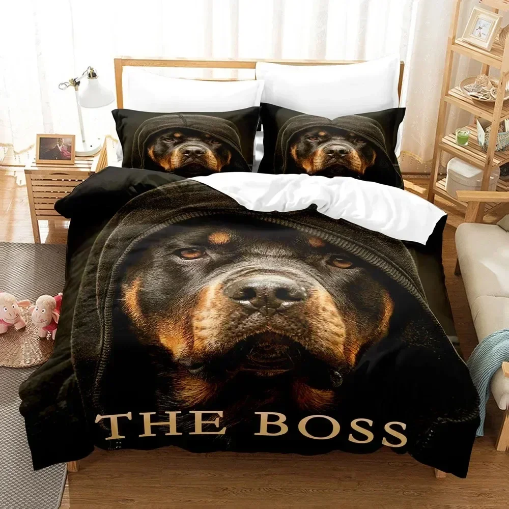 

Dog Duvet Cover Cute Dogs Bedding set Cartoon Puppy Pattern Duvet Cover Set 3D Print Dogs Pattern for Kids Adults