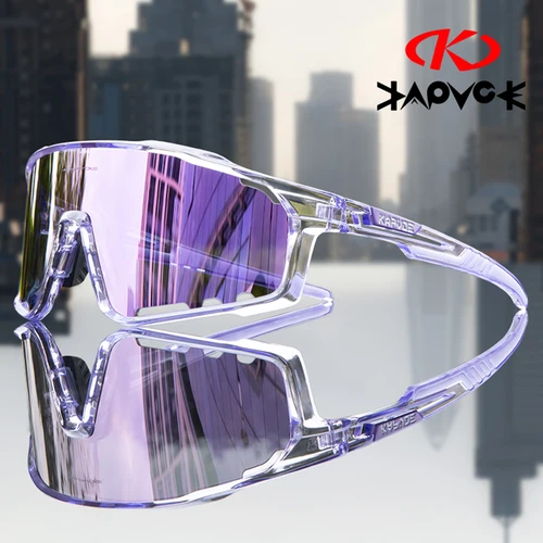 Kapvoe UV400 gafas de sol para ciclismo hombres MTB gafas deportivas al aire libre senderismo Camping gafas mujeres bicicleta de carretera bicicleta TR90 marco 2023