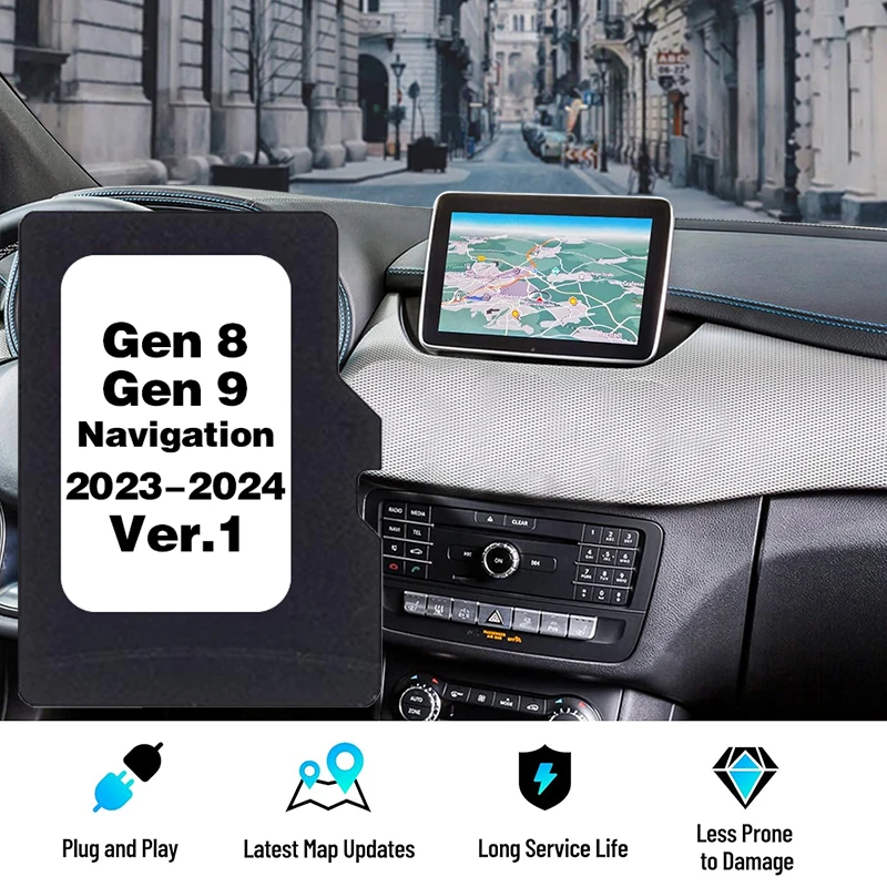 

TF-карта для Lexus CT/ES/GS/IS/LS/LX/NX/RC версии1 GEN8 GEN9 Карты Европы и Великобритании 2024/2025 Sat Nav GPS-навигация PW675-00A83