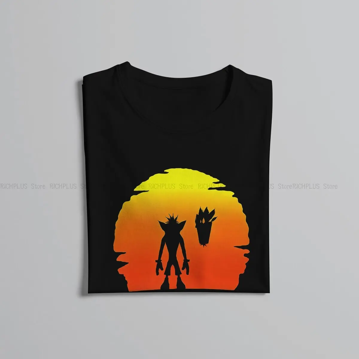 Crash Bandicoot Newest TShirt for Men retro game Round Neck Polyester T Shirt Hip Hop Gift Clothes Streetwear