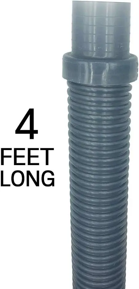 5 Pack Universal Pool Cleaner Hose 48 Long Translucent Blue Color for Hayward Navigator, Pool Vac Ultra, AquaBug