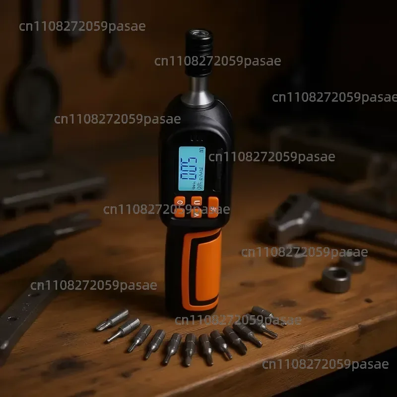 Digital Torque Screwdriver 5 Nm 12 V Rechargeable Battery Professional Power Screw Driver With Bits For Precision Repair