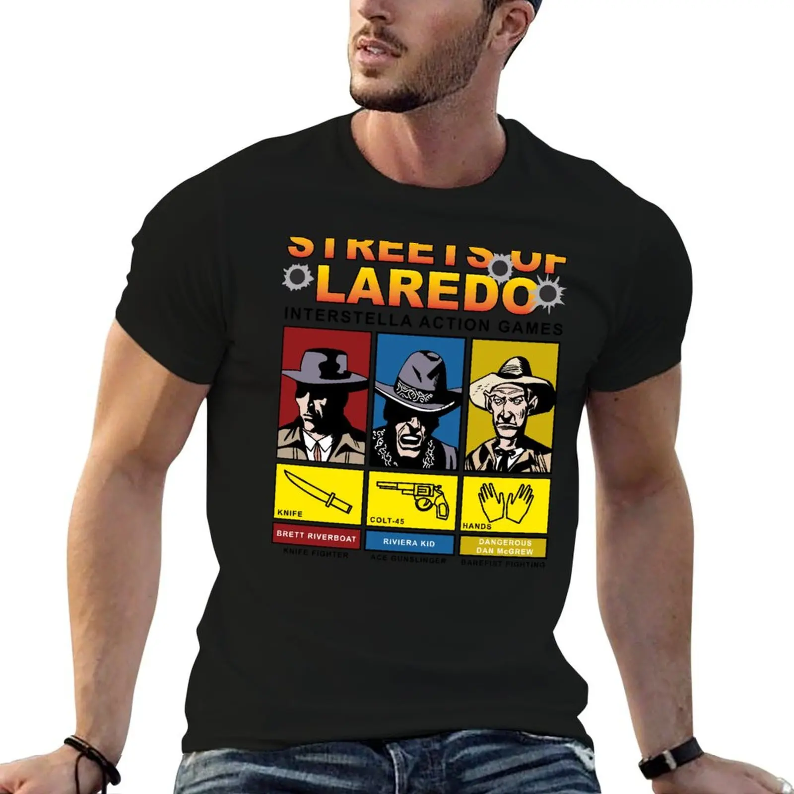 

Game Laredo designer t Gunmen t of pack Apocalypse shirts shirts the of T-Shirt white for man Streets