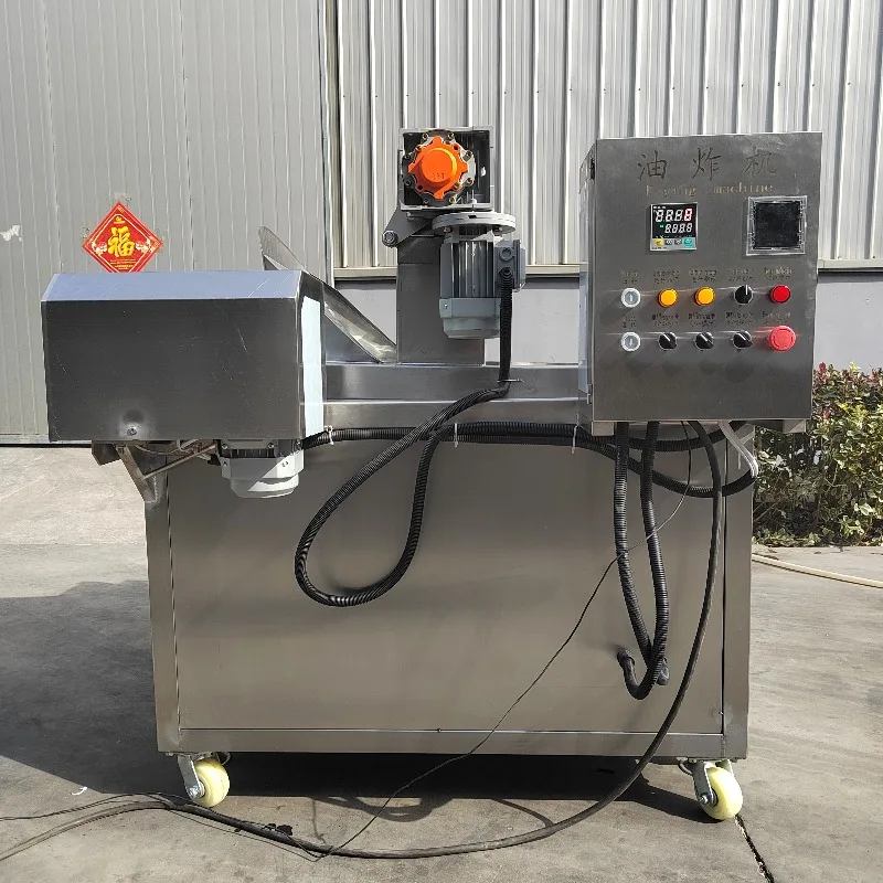Commercial Frying Machine Stainless Steel Automatic Deep Fryer For Restaurant Fast Food Kitchen Equipment Customized