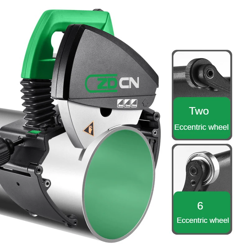 ZD220 ماسورة من الفولاذ المقاوم للصدأ قاطع المواسير قاطع الأنابيب الكهربائية يده آلة قطع الأنابيب المستديرة 15-220 مللي متر أداة قطع الأنابيب