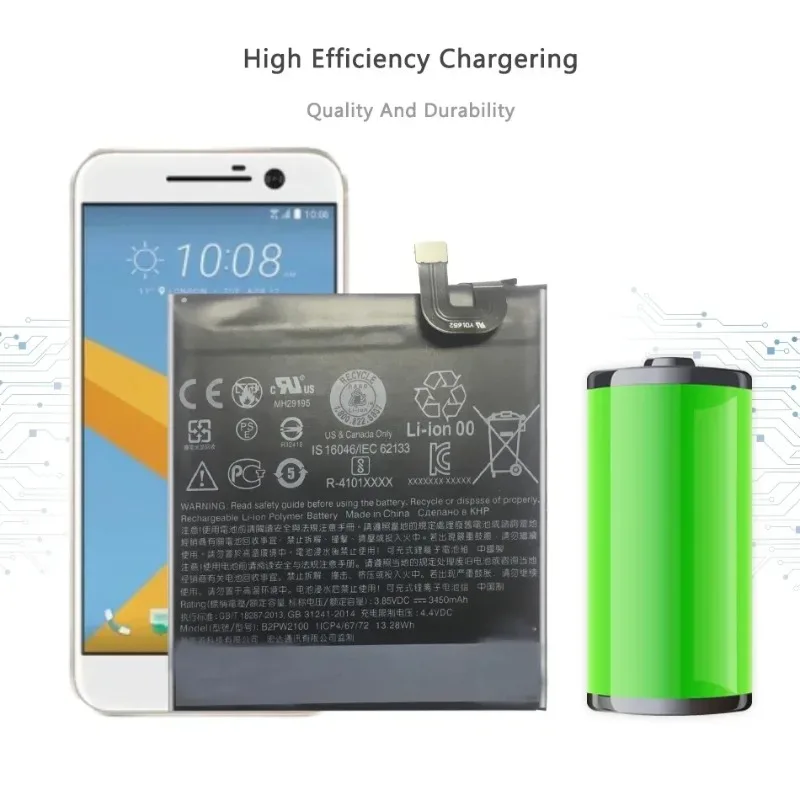3450mAh Mobile Phone Battery B2PW4100 B2PW2100 for HTC Google Pixel 1 5 Inch/for Nexus S1 Pixel XL/for Nexus M1 Batteries