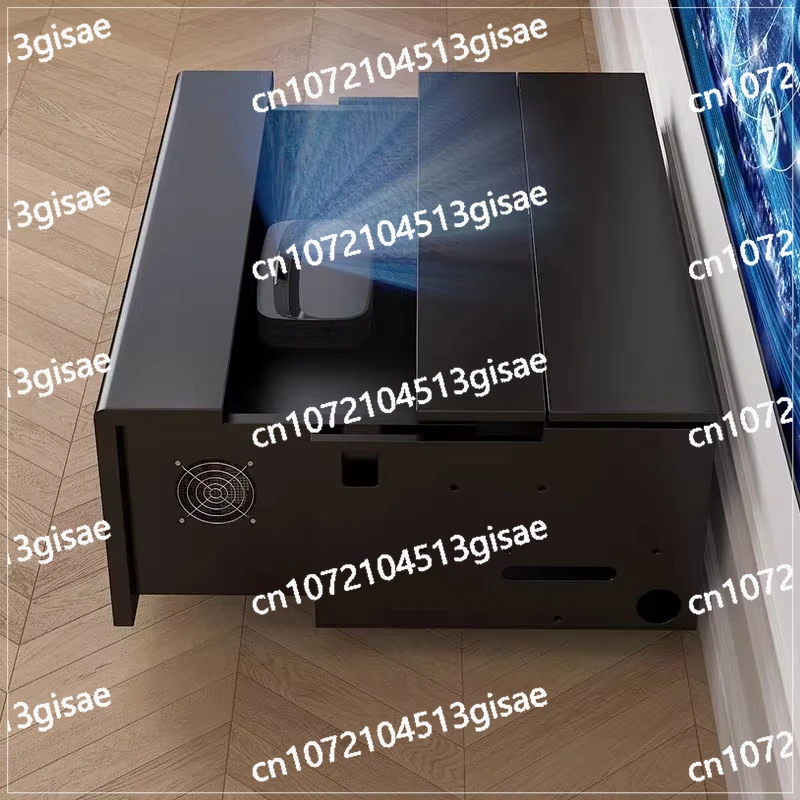 Projector TV Cabinet, Ultra-short Focus Laser Remote Control Electric Projector Cabinet, Suitable for Home Theater
