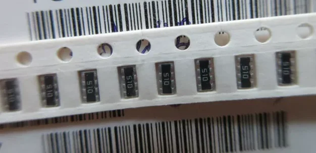 0603 patch resistor 51 Euro 51R standard 510 1/10W precision 5% 100 PCS