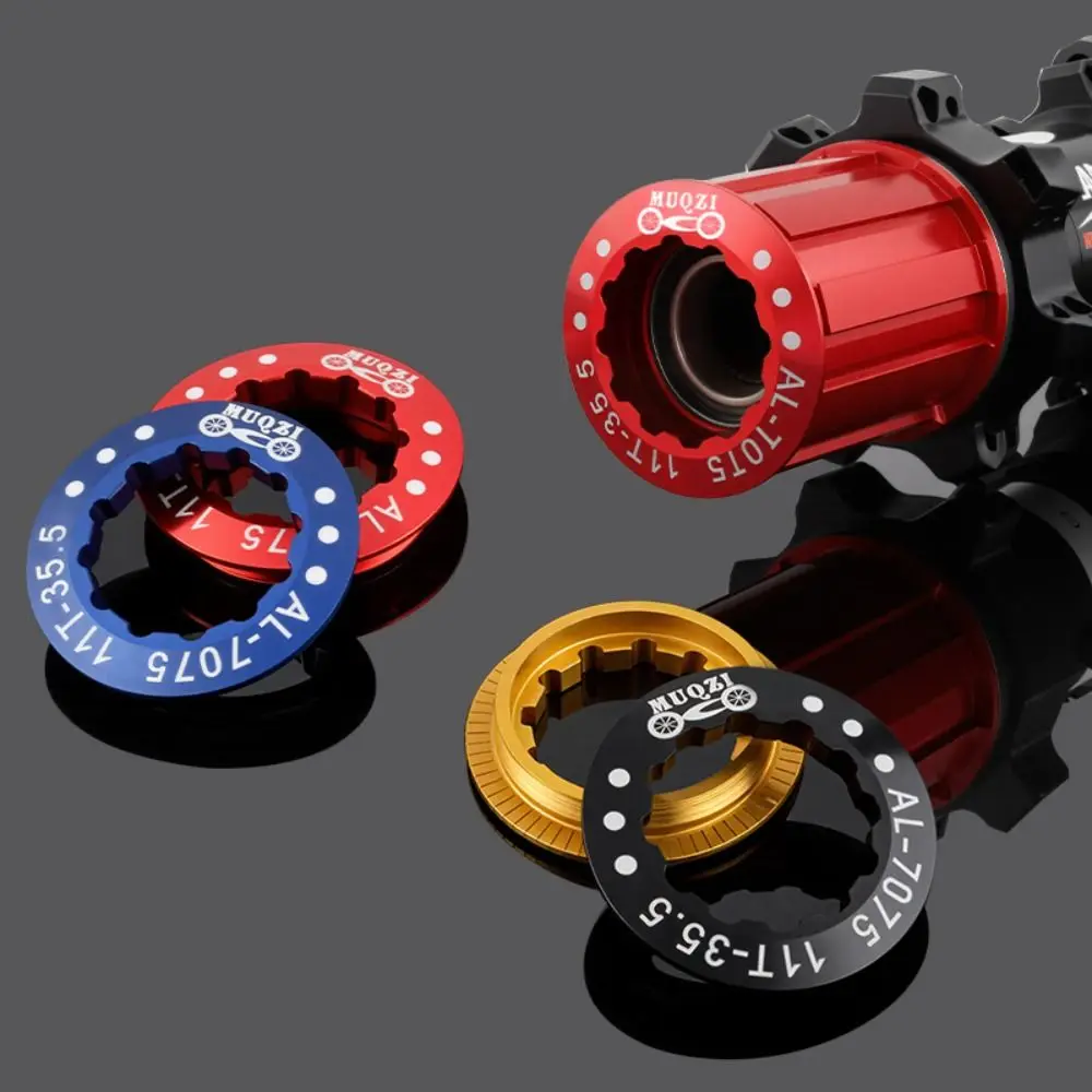 

Aluminum Alloy Bicycle Cassette Cover Ultra Light 11T Bike Freewheel Fixing Bolt Fixed Easy Installation Flywheel Lock Nut