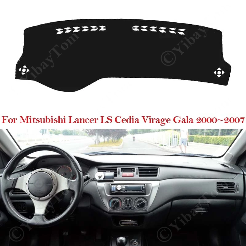 For Mitsubishi Lancer LS Cedia Virage Gala 2000 ~ 2007 Car Dashboard Cover Dash Board Mat Carpet Pad Sunshade Cape Cushion Auto