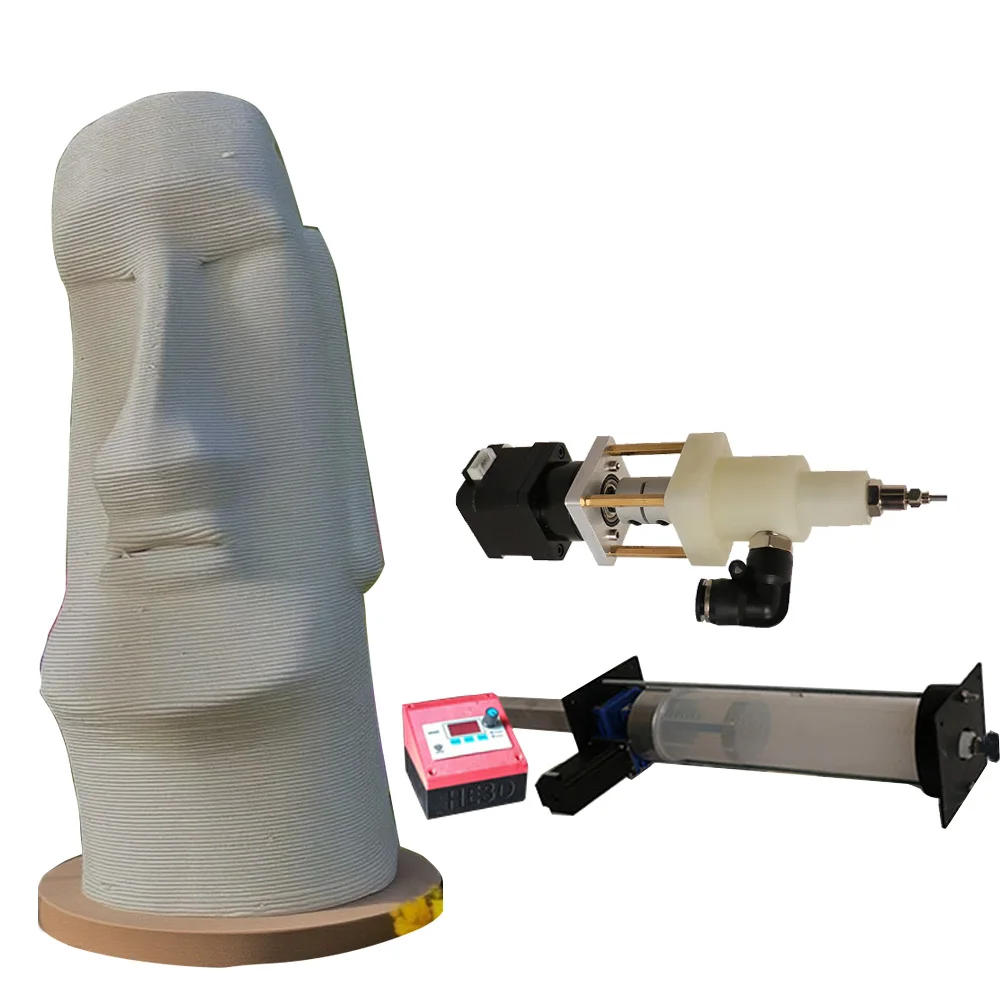Ceramic 3D printer, clay printer 2Liters barrel  Upgrade Kit Package powerful strength with auger extruder