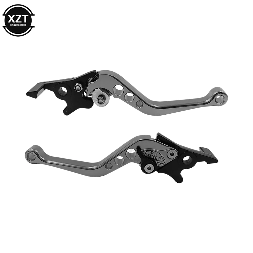 Lot 2 Leviers Frein & Embrayage Moto Alliage Aluminium Réglables – Design Sportif Et Pivotant Pour Sécurité Maximale
