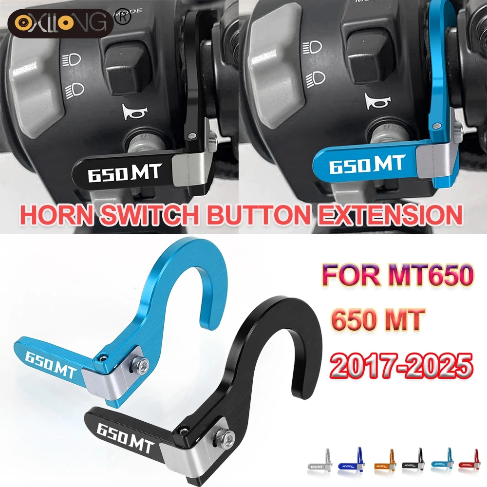 

For CFMOTO 650MT MT650 2017 2018 2019 2020 2021 2022 2023 2024 2025 Motorcycle Accessories Horn Switch Extender Extension Button