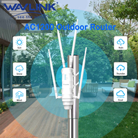 WAVLINK AC300/600/1200/AX1800 High Power Outdoor Router Dual Band Weatherproof Long Range Mesh Technology 4 Directional Antennas