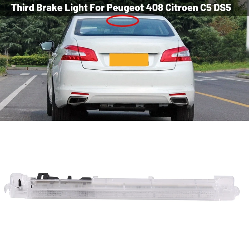 New Car High-Position Brake Light Assembly For Dongfeng Peugeot 408 Citroen C5 DS5LS 9670484980