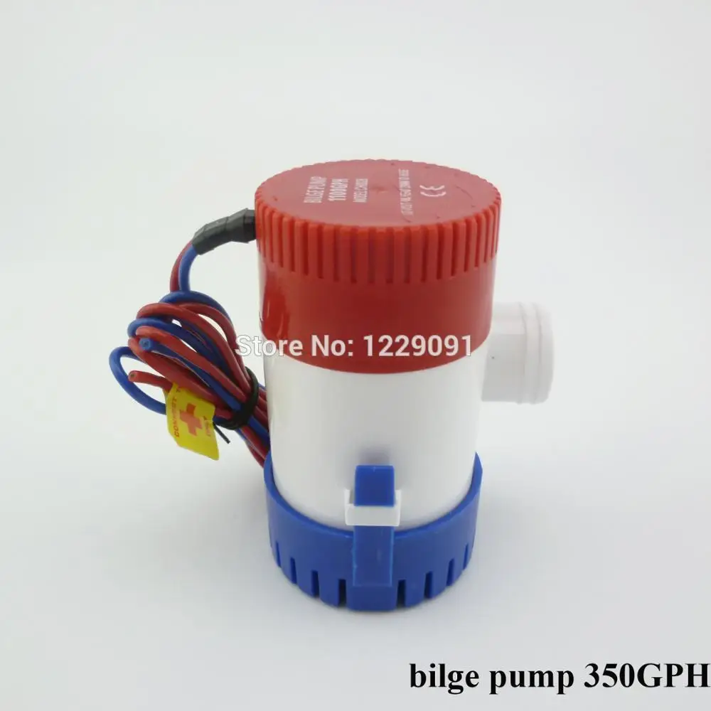 Bilge Pump 12V 24V DC 350 500 750 1100 GPH Submersible Pump /Cruise Ship Drain Pump / Marine Pump