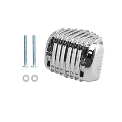 Motorcycle Voltage Regulator Covers for Harley Heritage Softail Cross Bones FatBoy Breakout Classic FLSTC 2001-2017
