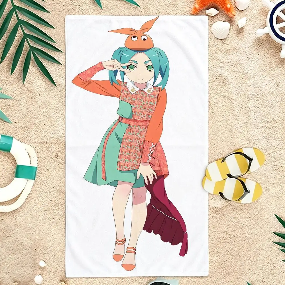 Supernatural Anime T-Tsukimonogatari Towel Microfiber soft Beach Towel for Travel Fitness Sauna Bathing Camping
