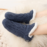 1 Pair Unisex Winter Plush Thick Home Floor Socks Warmth Comfort Man Female Adult Dispense socks Indoor Slippers Socks Covers