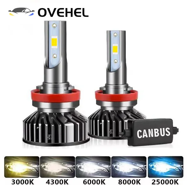 LED Headlight 26000LM CSP Chips 110W  H4 LED H7 Canbus H1 H3 H8 H11 9005 9006 Car Headlamp Fog Light Bulbs Head Light for Car