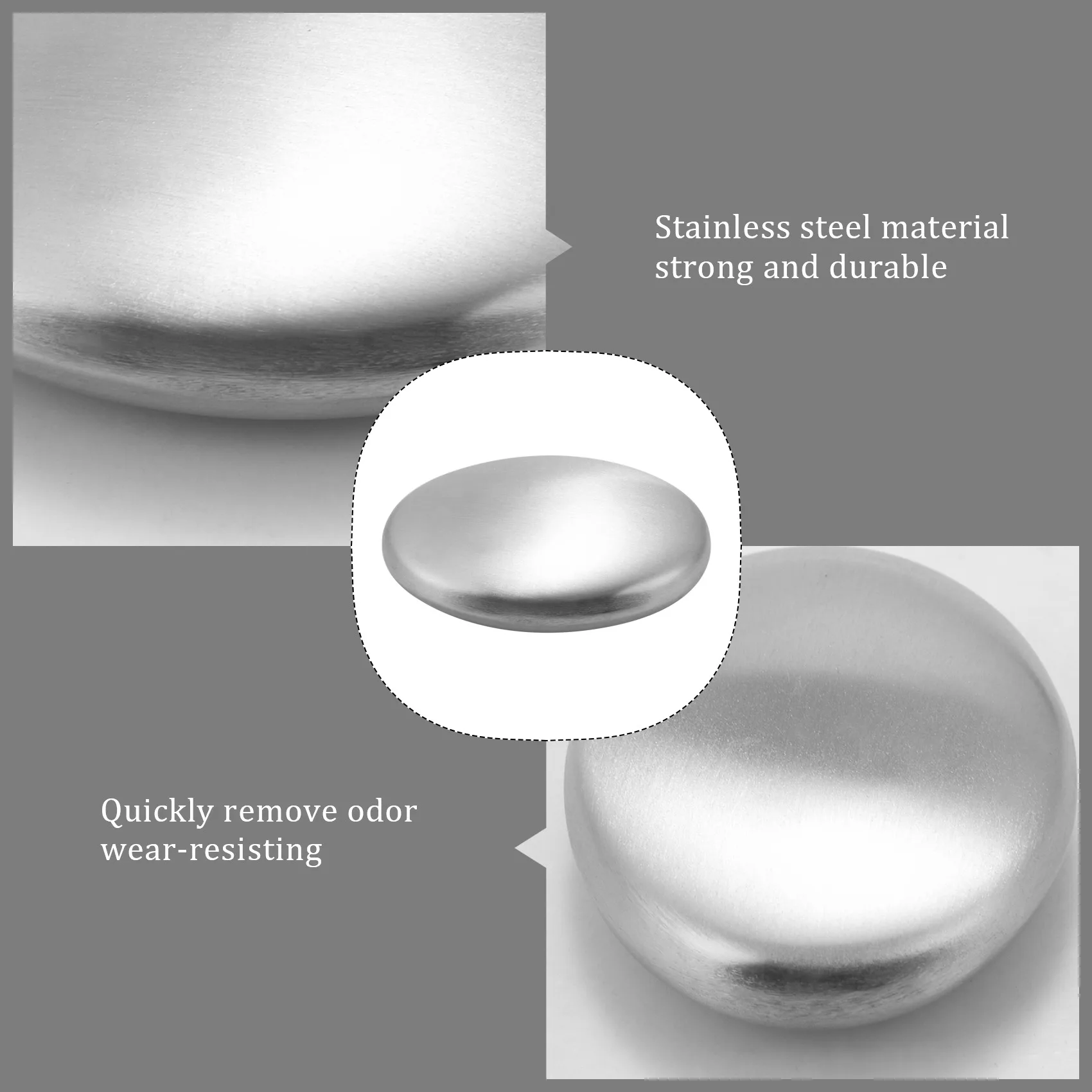 A58Z Stainless Steel Soap