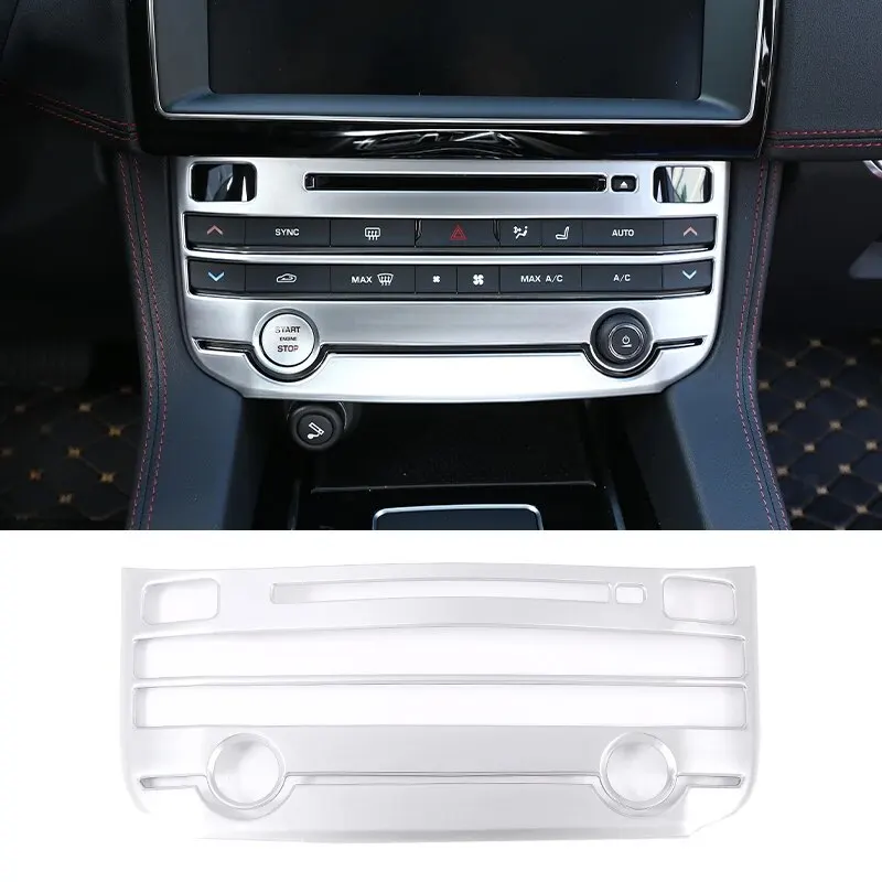 

Для Jaguar XE XEL XF XFL F-PACE F pace 2016-2018 ABS центральный режим кондиционирования воздуха Кнопка рамка Крышка отделка автомобильные аксессуары