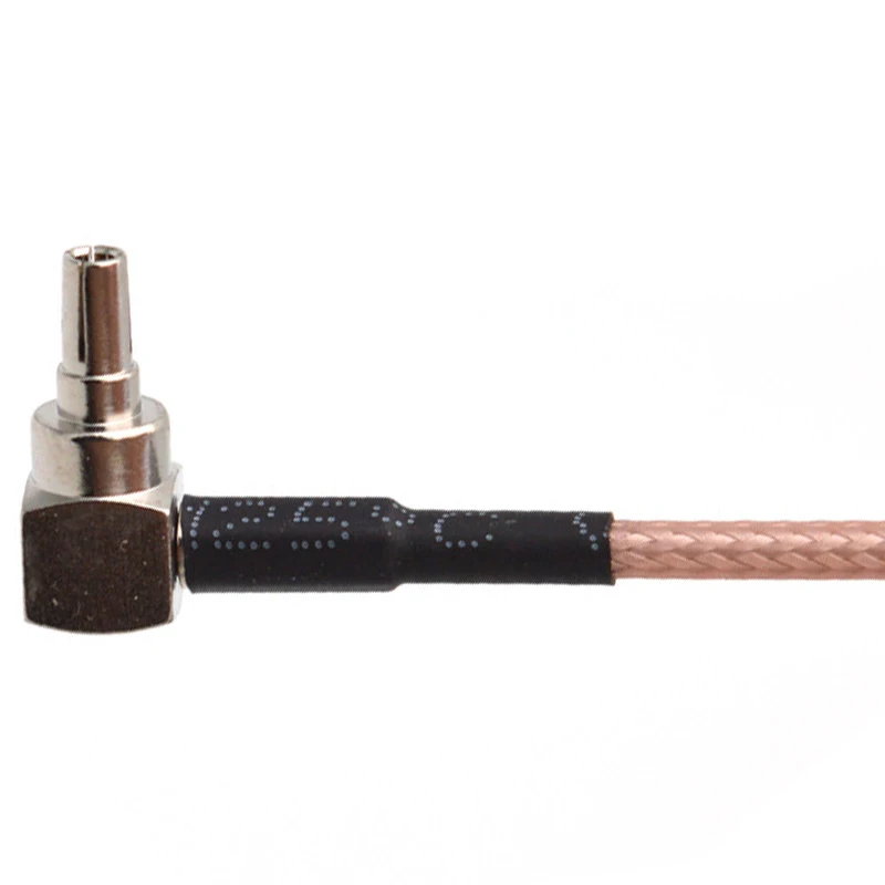 

AT44-10 Pieces RF Connector F To CRC9 Cable F Female To CRC9 Rightangle RG316 Pigtail Cable 15Cm