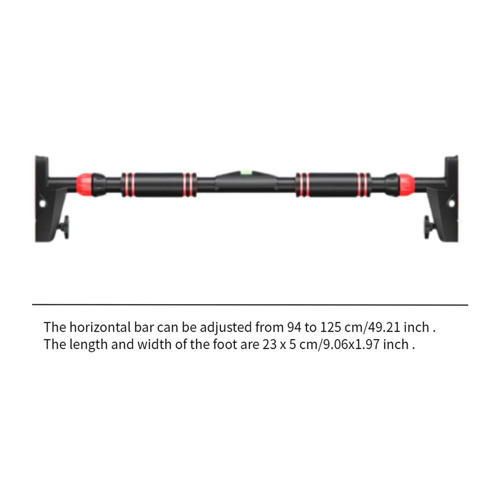 Pull up Bar Adjustable for Doorway Fitness Pullup Bar Training Body Workout Bar for Gym Back Exercise Home Sports Workout