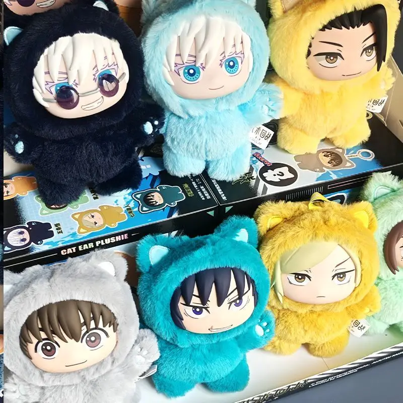 

Новый EAKI Nujutsu Kaisen 2, плюшевая серия с кошачьими ушками, Узумаки, мягкая Shippuden, оригинальная плюшевая фигурка, орнамент, коллекция игрушек, подарок