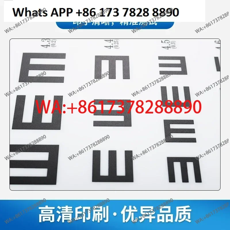 Special for ophthalmic hospital  eye chart light box LED light ultra-thin standard logarithmic 5 meters children's vision test
