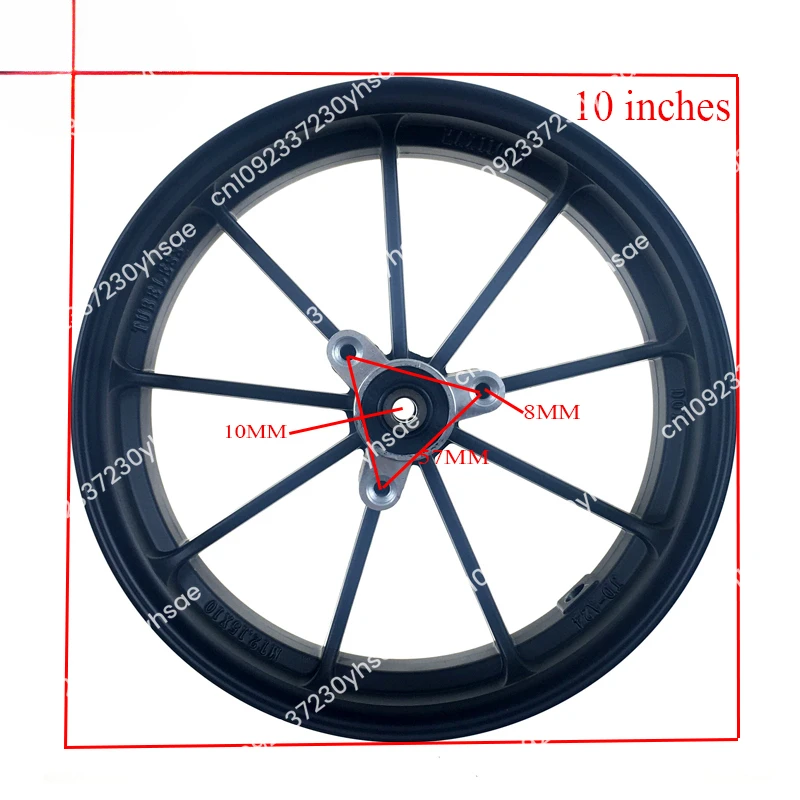 جديد JOG50 Yinsha Yinlong 2 3 4 5 جيل معدل 9 إطارات عجلات مخالب تسعة إطارات فولاذية من الألومنيوم عجلات 10 بوصة