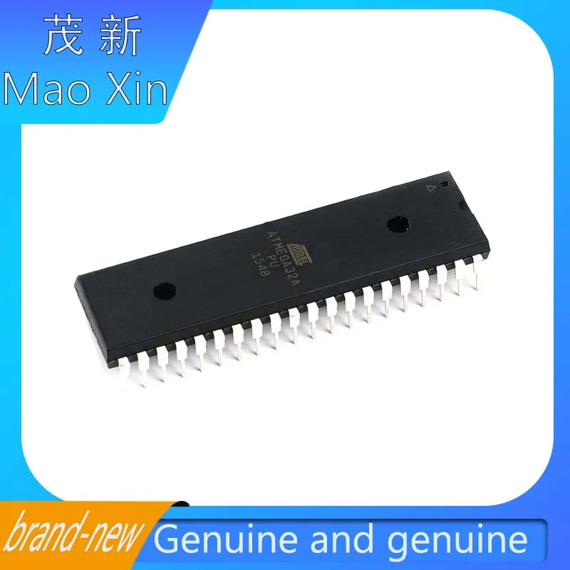 Original genuine ATMEGA32A-PU packaging DIP-40 8-bit microcontroller MCU 32KB In system Flash