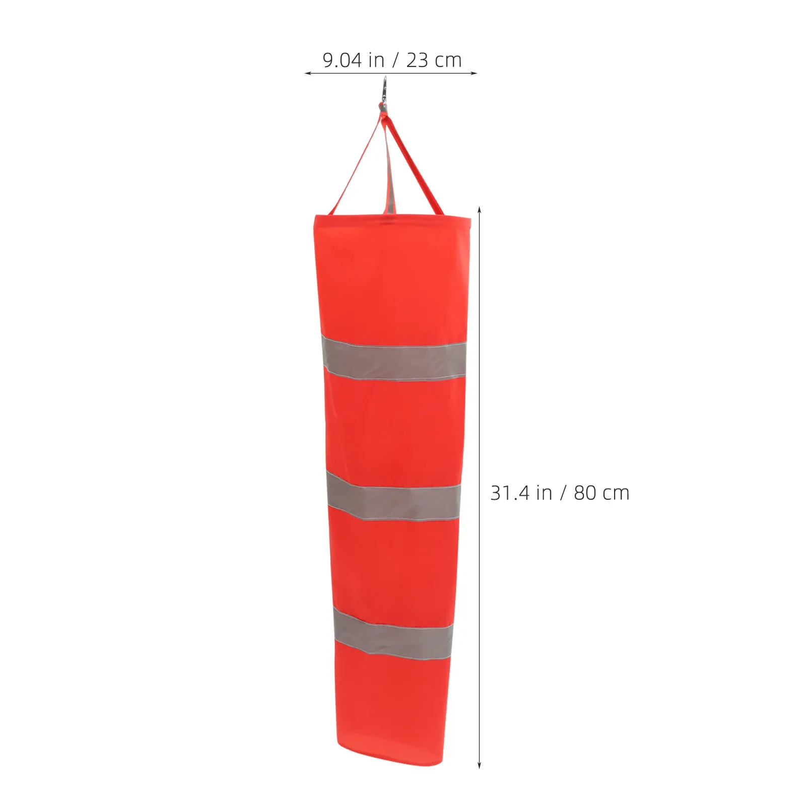 4Pcs Wind Socks Reflective Orange Waterproof Oxford Cloth Outdoor Wind Direction Flags Airport Farm Park Yard Safety Indicators view 5