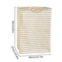 Large Capacity Laundry Storage Dirty Clothes Storage Basket with Handle Hamper Collapsible Laundry Basket Bathroom Accessories - Image 6