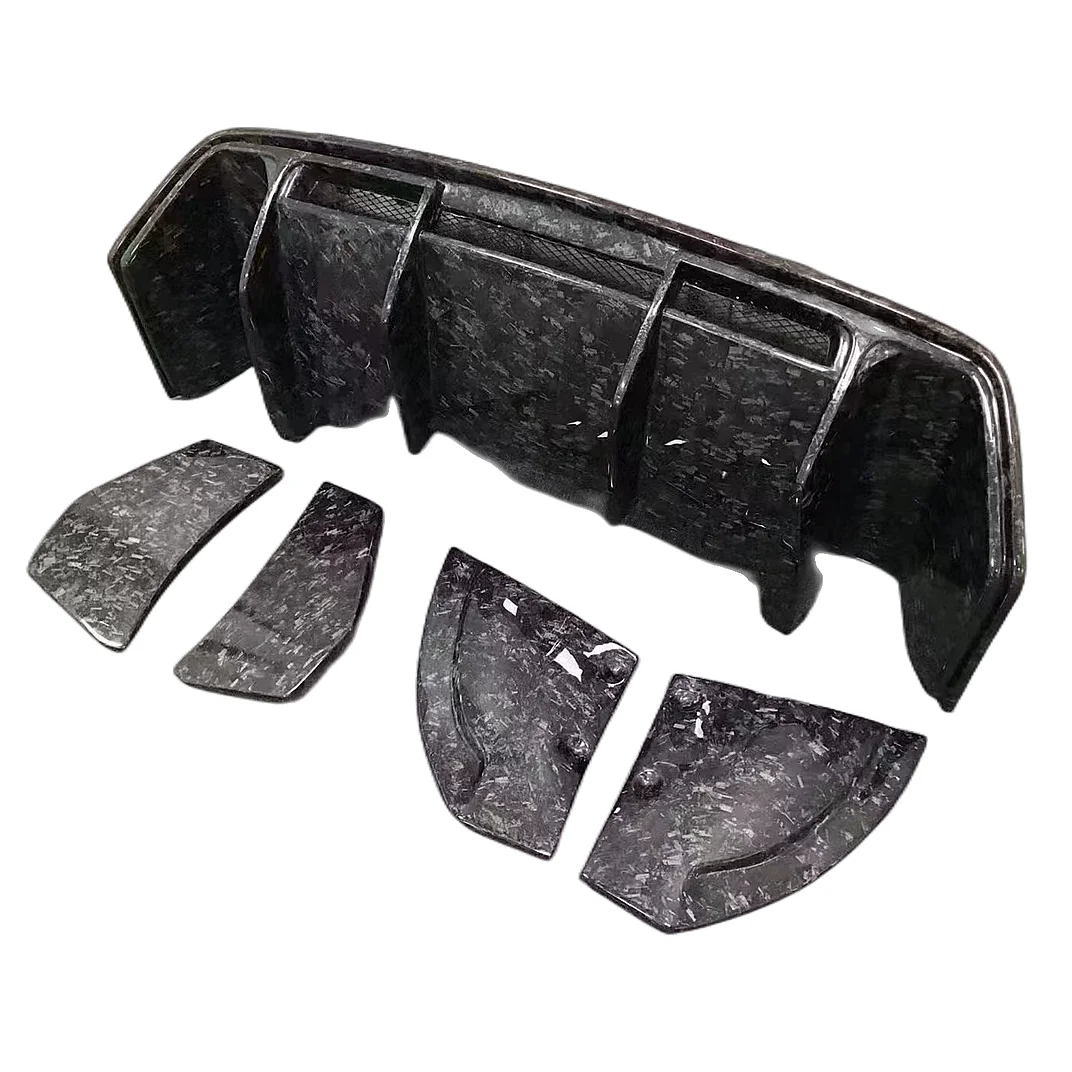 

Suitable for Audi R8 V8 V10 2016-2019 Rear Lip Diffuser Carbon Fiber Rear Bumper Spoiler Performance Car Tuning Components