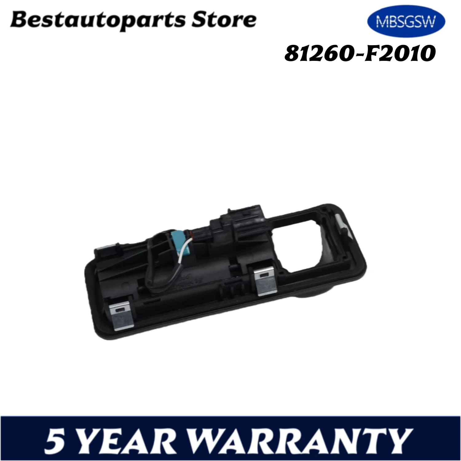 

81260-F2010 81260 F2010 81260F2010 for Hyundai Elantra 2017-2018 Tailgate Switch Housing Rubber Cover