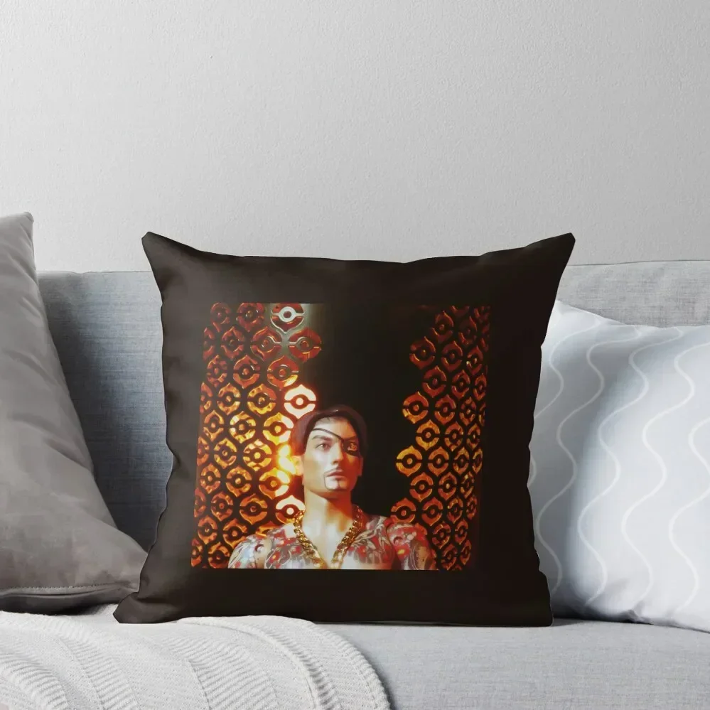 

Golden portrait of Majima Throw Pillow Cusions Cover Decorative Cushion Cover Sofa Pillow Cover pillow